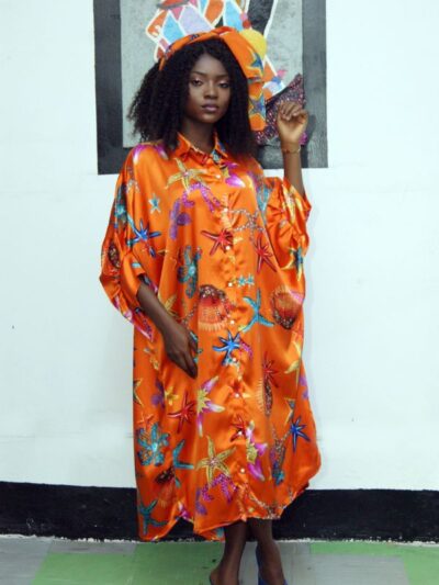Ocean Bloom (Orange)