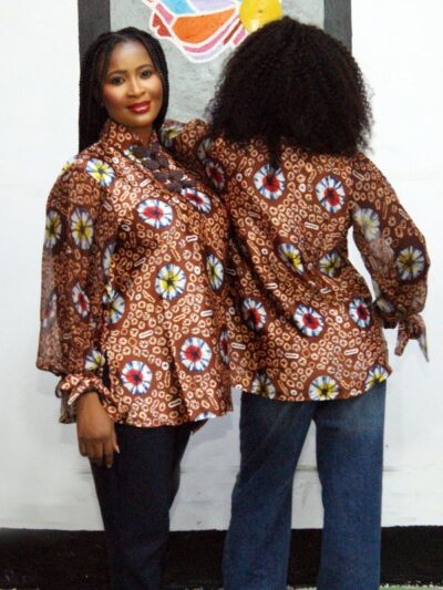 FIZ Brown Heritage Print - Image 3
